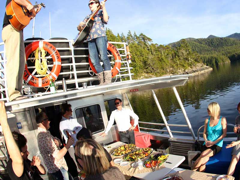 Tofino whale watching tours chartered tours